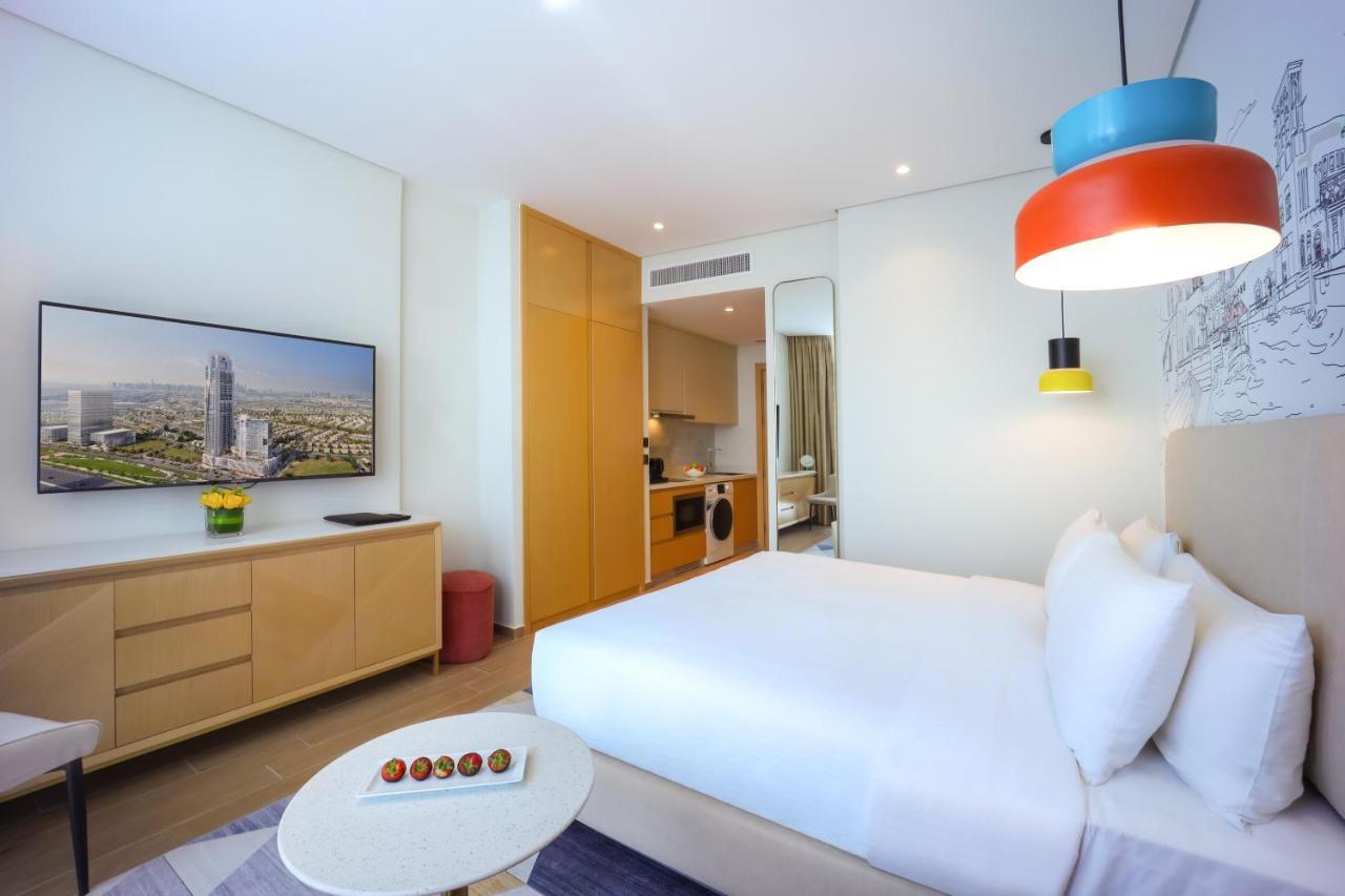 Adagio Jumeirah Village Triangle Dubaj Kültér fotó