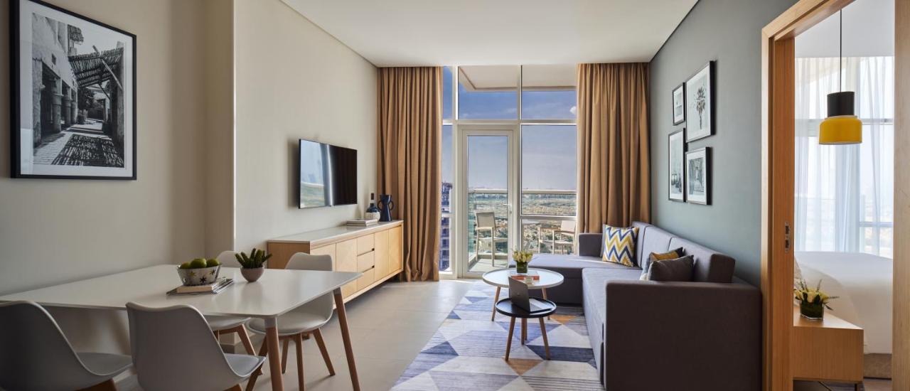 Adagio Jumeirah Village Triangle Dubaj Kültér fotó